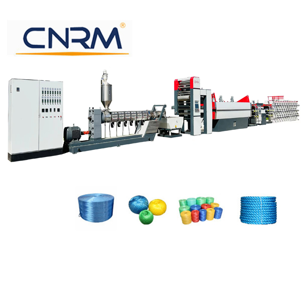 Plastic PP PE Raffia Film Agriculture Greenhouse Packing Split Film Yarn String Extruder for Production of Polypropylene Twine