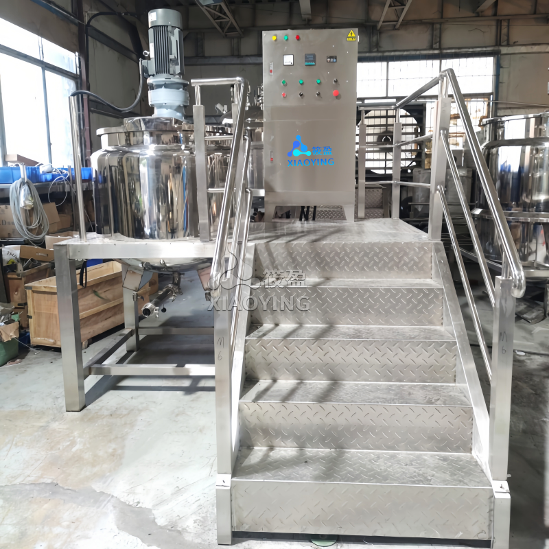 300L Macchina per la produzione di sapone liquido con riscaldamento elettrico Miscelatore omogeneizzatore per detergente liquido Serbatoio di miscelazione per sapone liquido