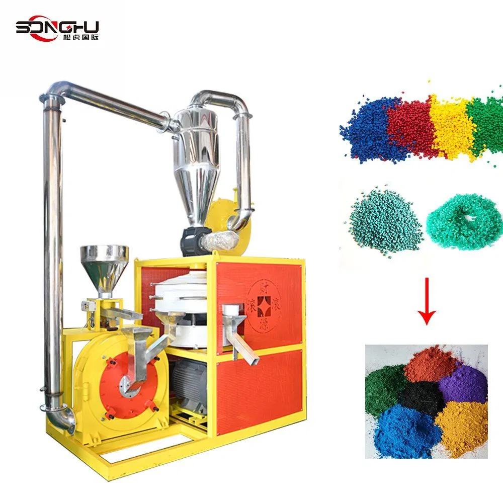 Superfine Powder LLDPE/PE/PP/Pet Granule Grinder Pulverizer Machine