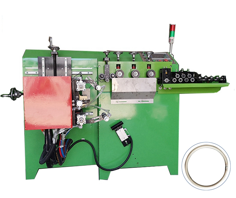 Iron Steel Wire Ring Bending and Welding Machine with Fan Net Cover