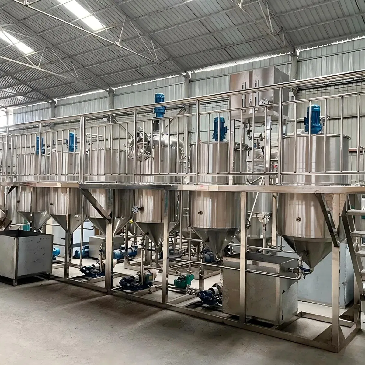 Soybean/Peanut/Cotton Seed/Sunflower Seed Oil Refinery