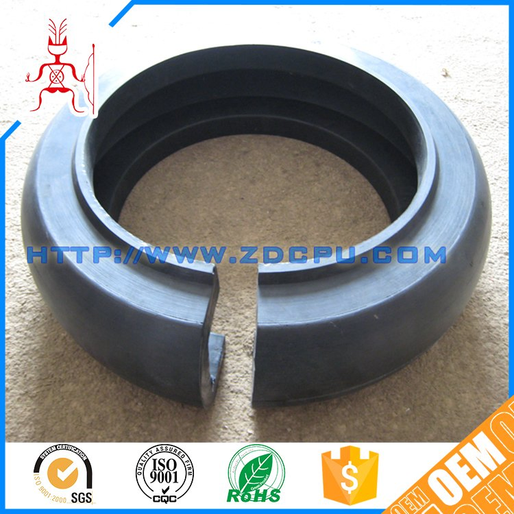 Customized Auto Spare Part Rubber Isolator Block Rubber Bumper