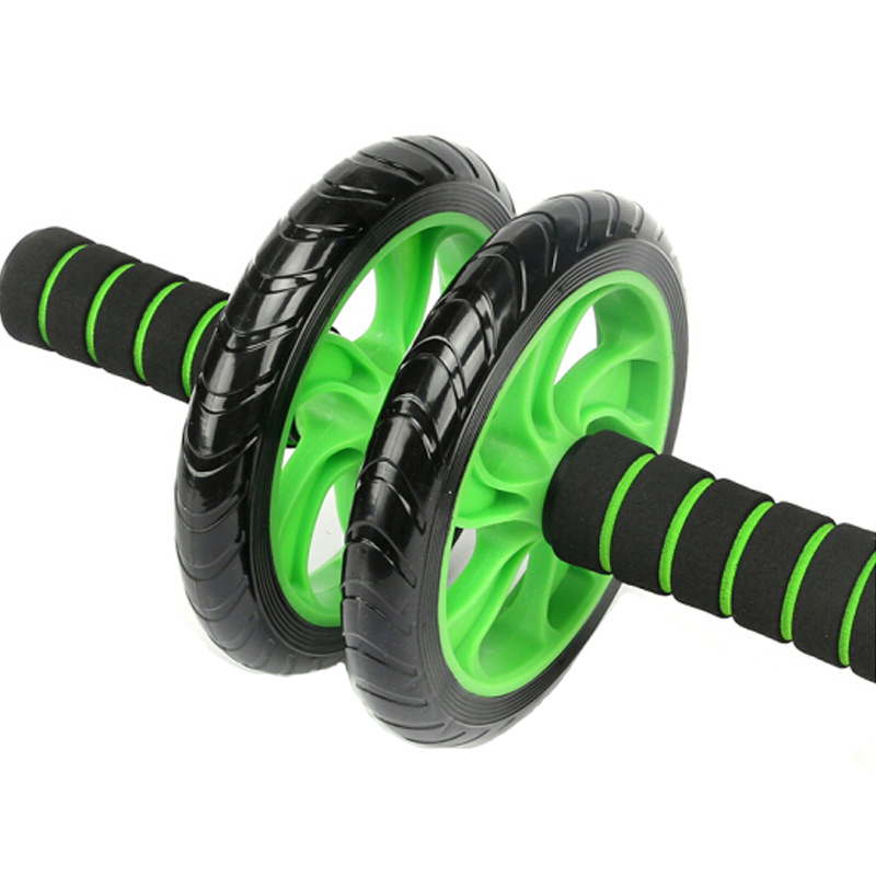 Portable Ab Roller Wheel with Resistance Band Kit Fitness Exercise Equipment WYZ12847