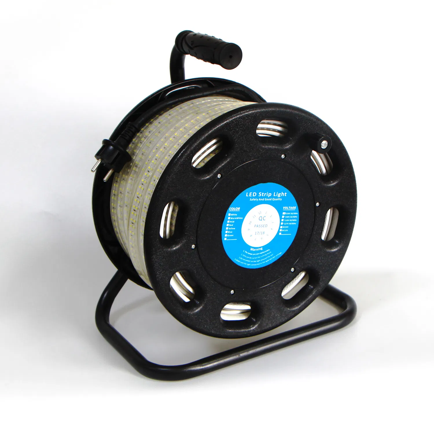 Waterproof LED Strip Light AC220V-AC230V Flexible LED Strip Kit 25m 50m Decoration Lighting with CE RoHS Certification