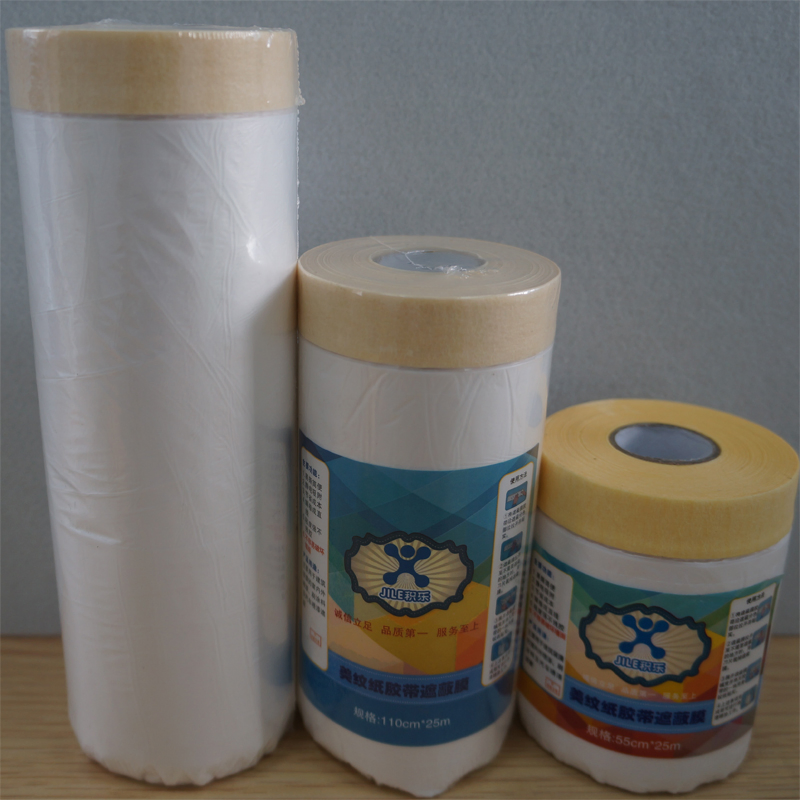 Nastro crespo con film mascherante per pittura esterna