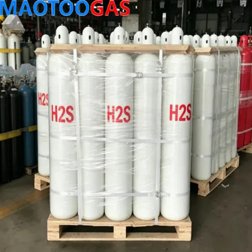 99.99% High Purity Hydrogen Sulfide H2s 7783-6-4 Industrial Gas