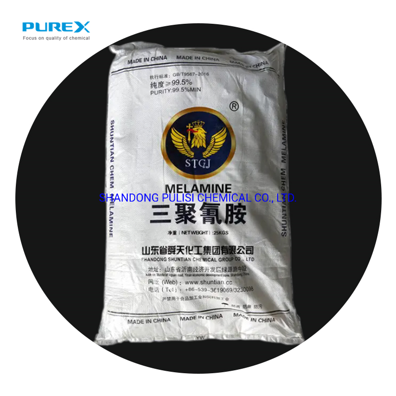 CAS 108-78-1 Polvere di melamina al 99,8% per pannelli MDF