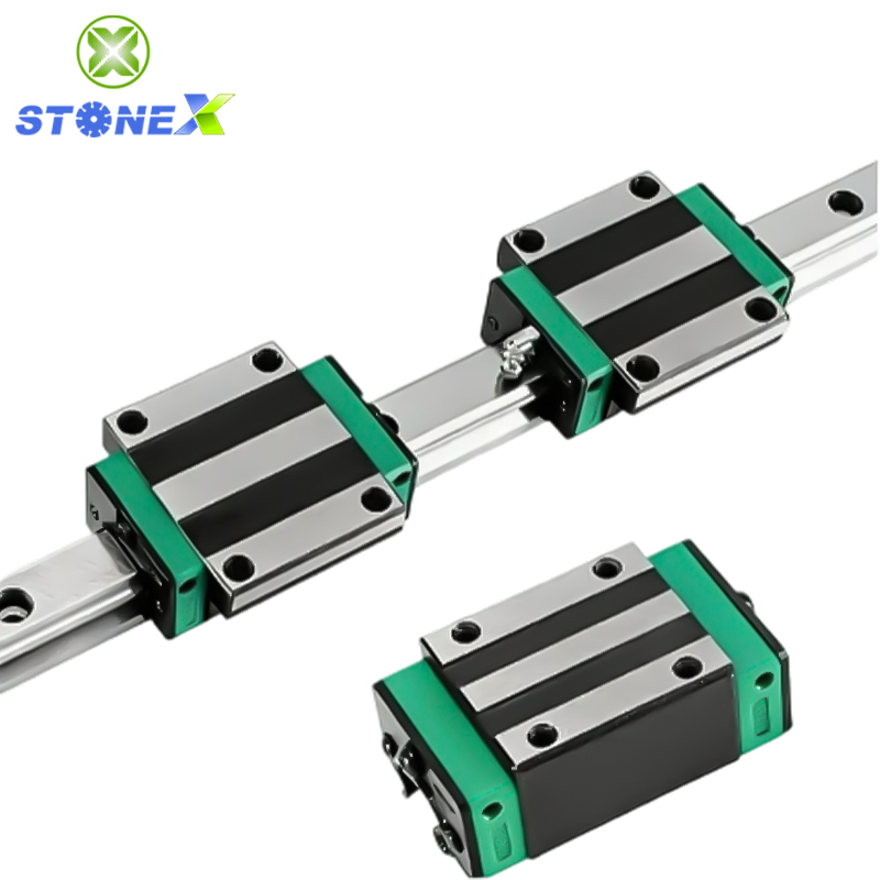 Bloc de guidage linéaire dynamique excellent à guidage de précision pour machines CNC Hgw45 Hgw60