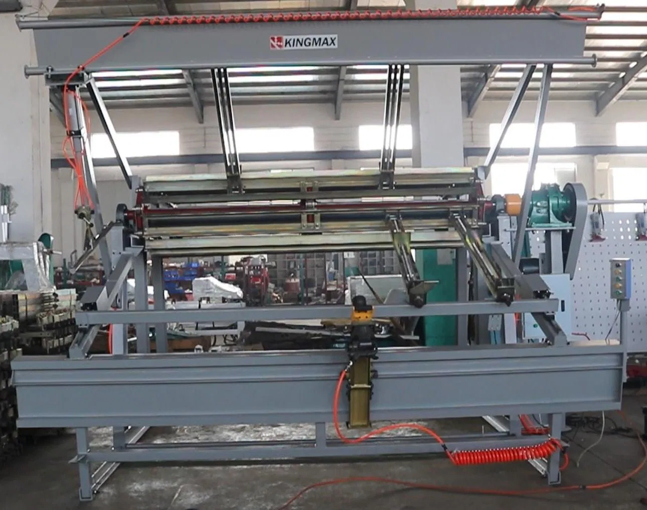 Pneumatic Clamp Wood Panel Composer Carrier Machine