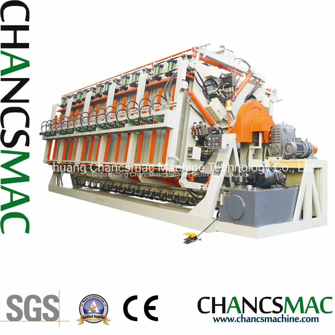 Rotary Type Hydraulic Composer for Solid Wood Laminating Model MH1362/4