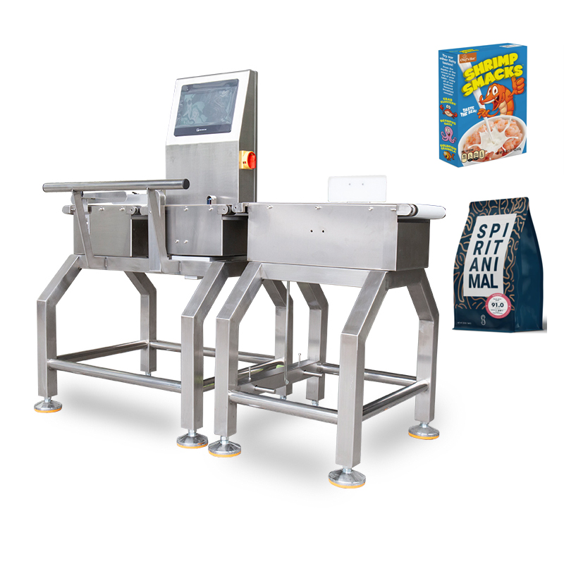 Automatic Conveyor Belt Weight Checker Machine Check Weigher with CE