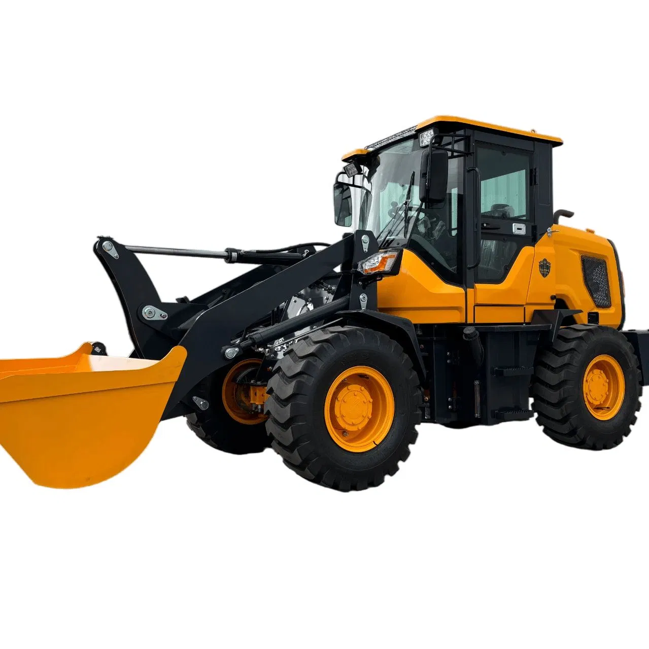 Hochrobuster kleiner Radlader L15Dmax, 265b integriertes Getriebe, 3070 kg Gewicht, 5435×1900×2790 mm Größe für enge Räume