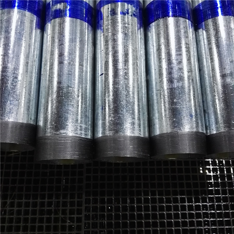 Youfa Brand Threaded Galvanized Steel Pipe ASTM A53 4" Bsp