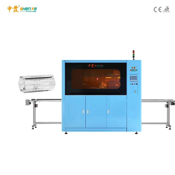 Auto Single Color Servo Screen Printing Machine for Square Bottle