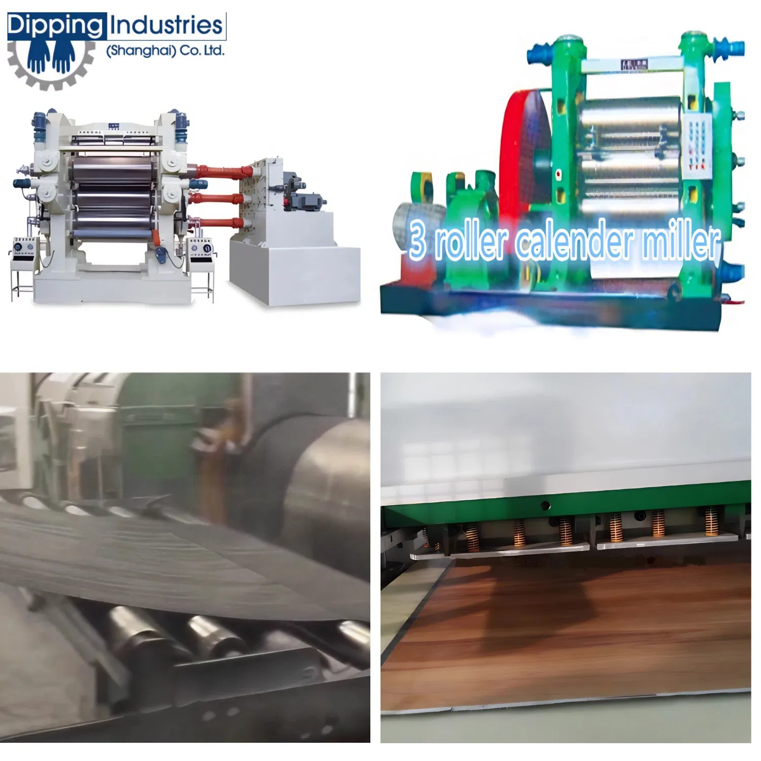 PVC Floor Tile Calendering Machinery