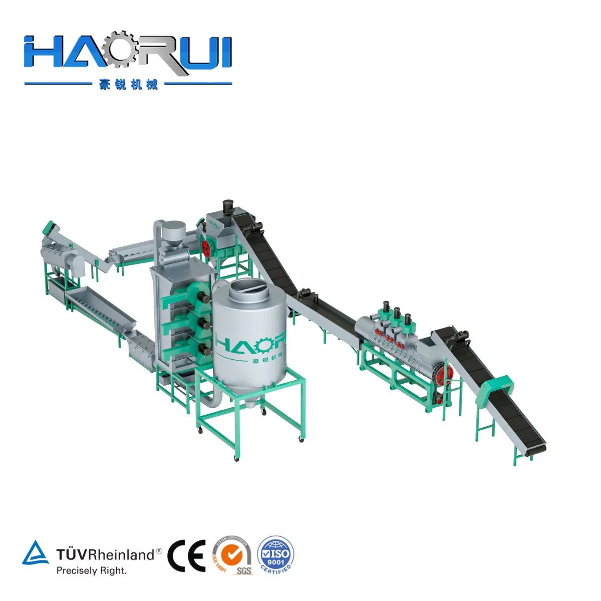 PP PE HDPE LDPE Bottle Woven Bag Film Washing Recycling Machine Line