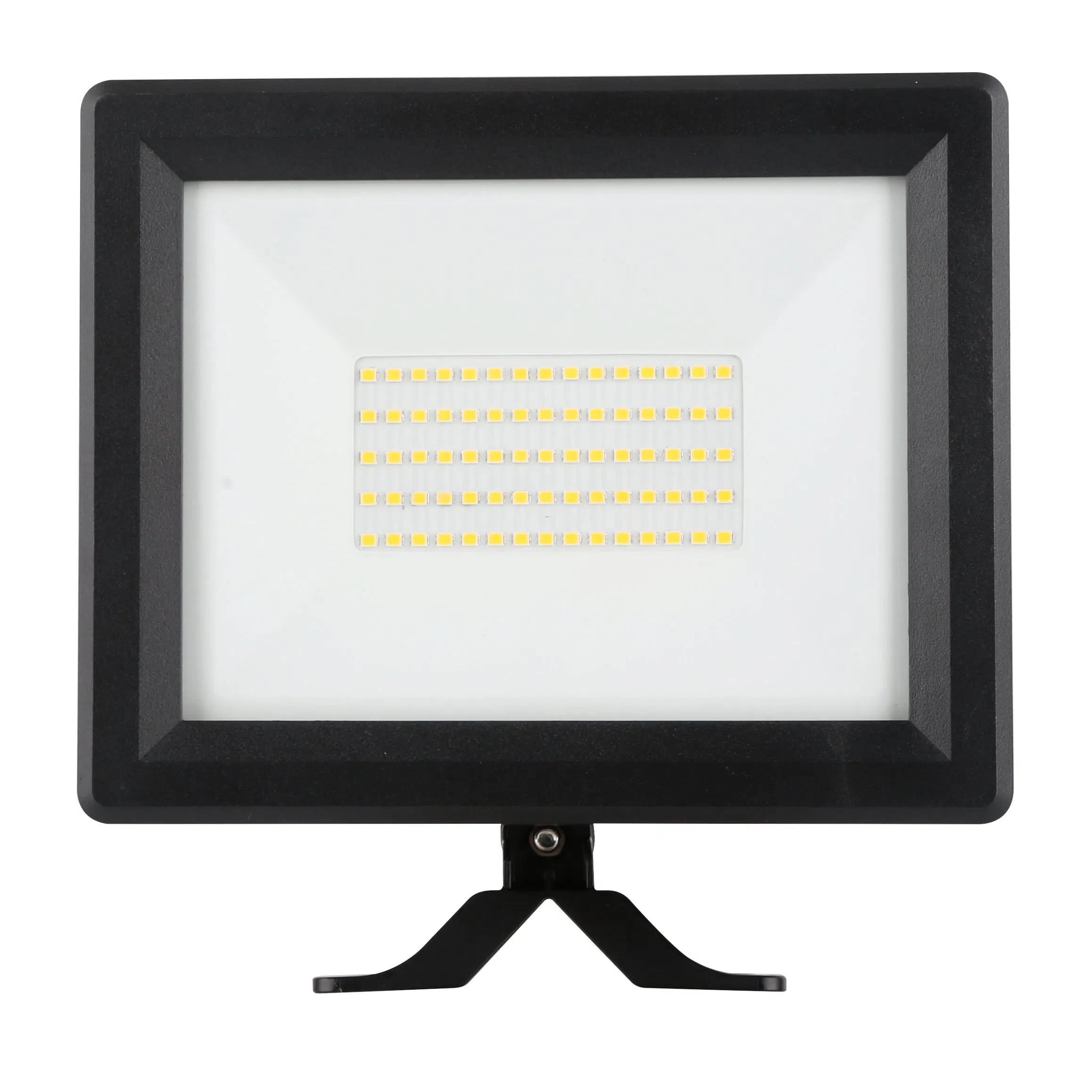 GS CE Standard Industrial IP65 50W 3D Black Bracket LED Wall Lamp Flood Light 3000K 4000K 6000K CCT High Quality
