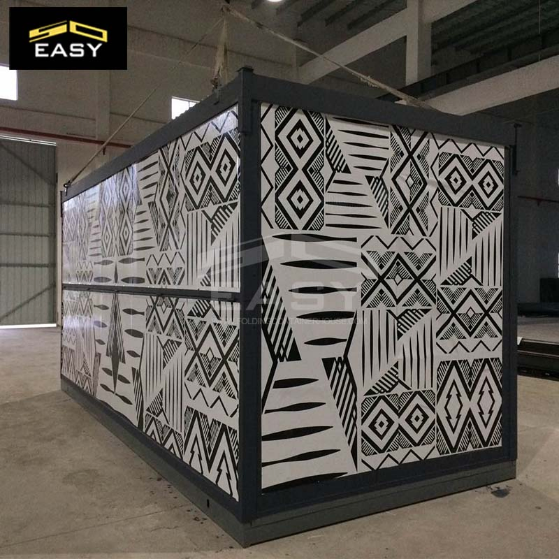 Bellissimo Smart Prefab Folding Container Ufficio Container Casa Costruzione
