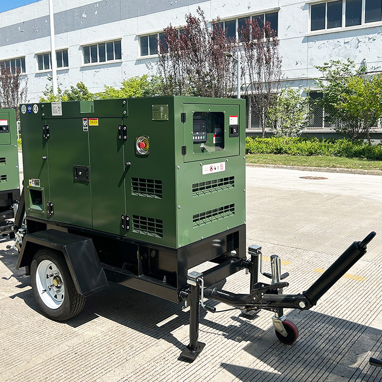 Generatore Diesel Silenzioso da 30 kVA con Avvio Automatico per Uso Domestico