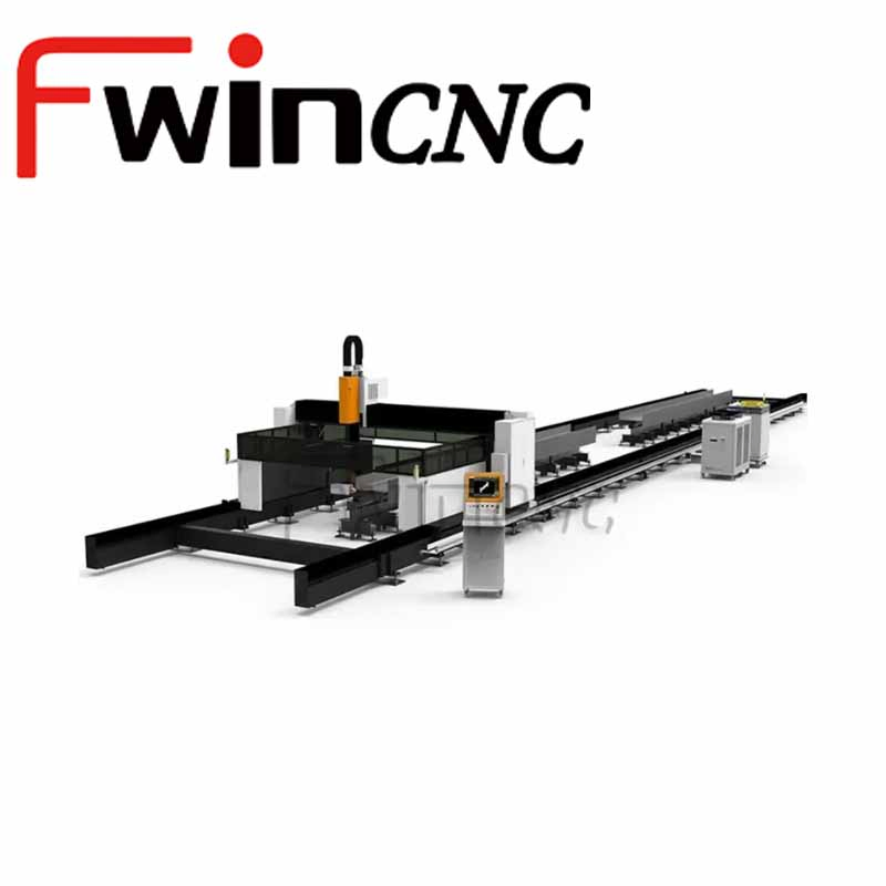 H-Beam CNC Laser Cutting Machine 12kw 20kw 30kw for Heavy-Duty Structural Steel