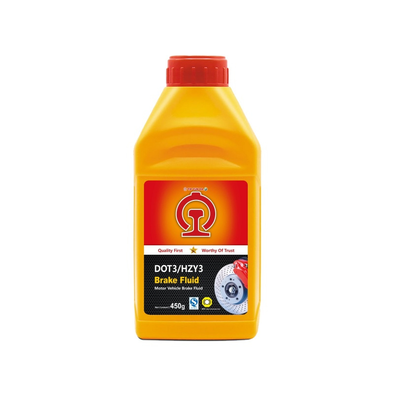 Tieyuda Liquido Freni DOT4 Alta Qualità 450g Bottiglia di Plastica Prezzo Basso Olio Freni Idraulico Auto DOT3