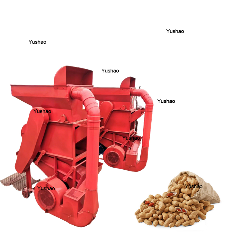 Small Low Breakage Peanut Sheller Groundnut Sheller High Efficiency Peanut Thresher Machine