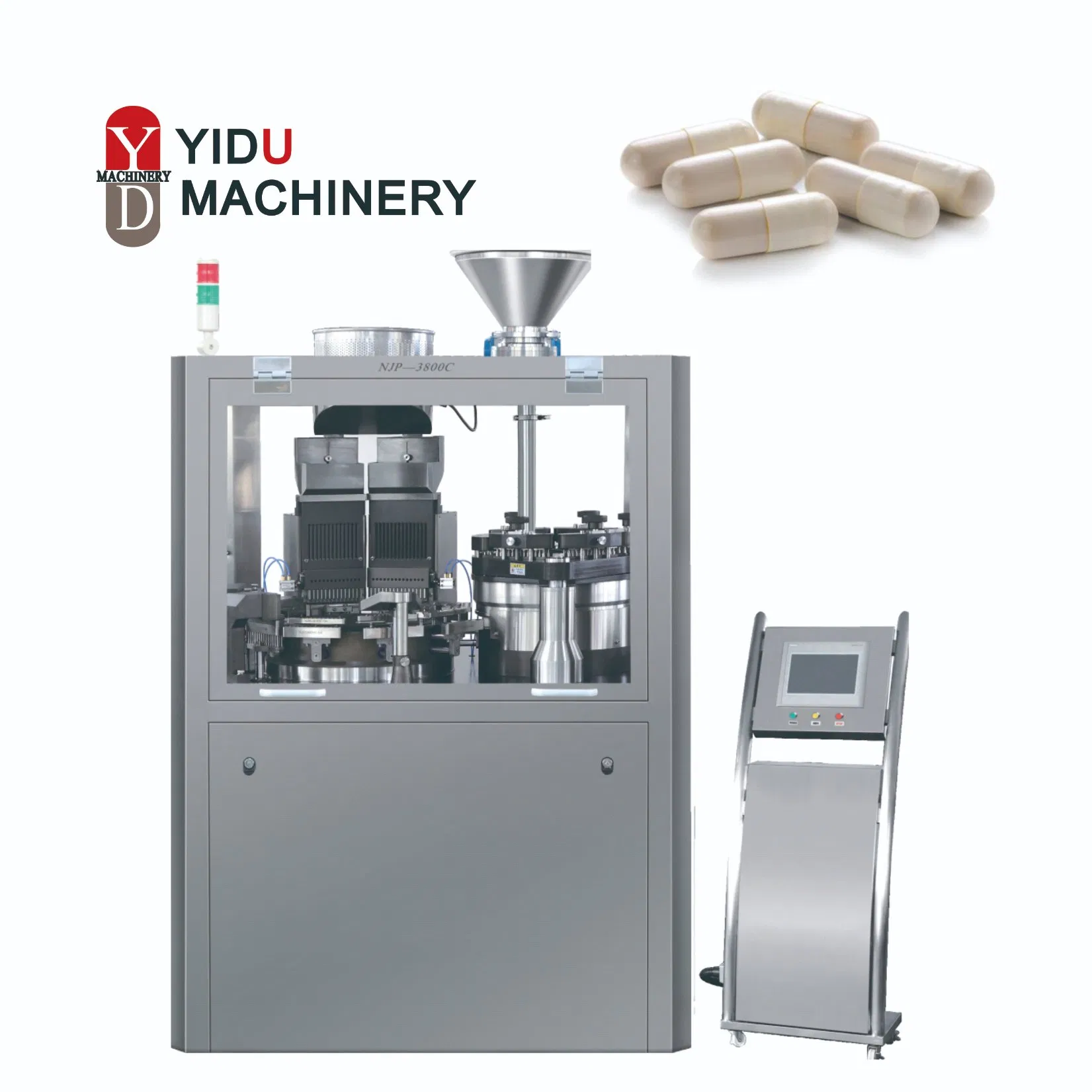 NJP-3800C CE Macchina per il riempimento, confezionamento e incapsulamento di capsule rigide farmaceutiche in HPMC e gelatina vegetale