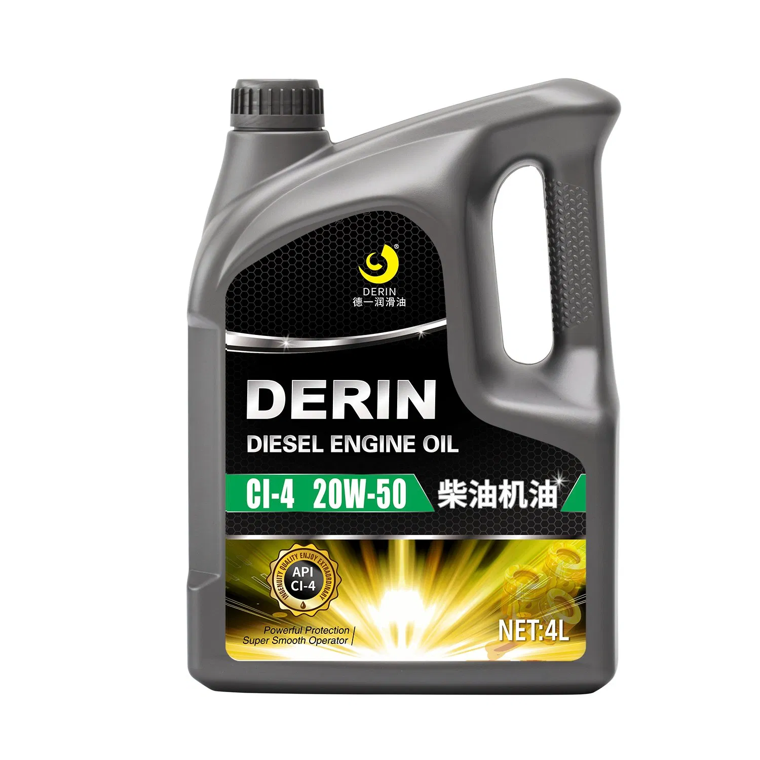 Olio Motore Diesel Sintetico ad Alta Efficienza 20W50 15W40