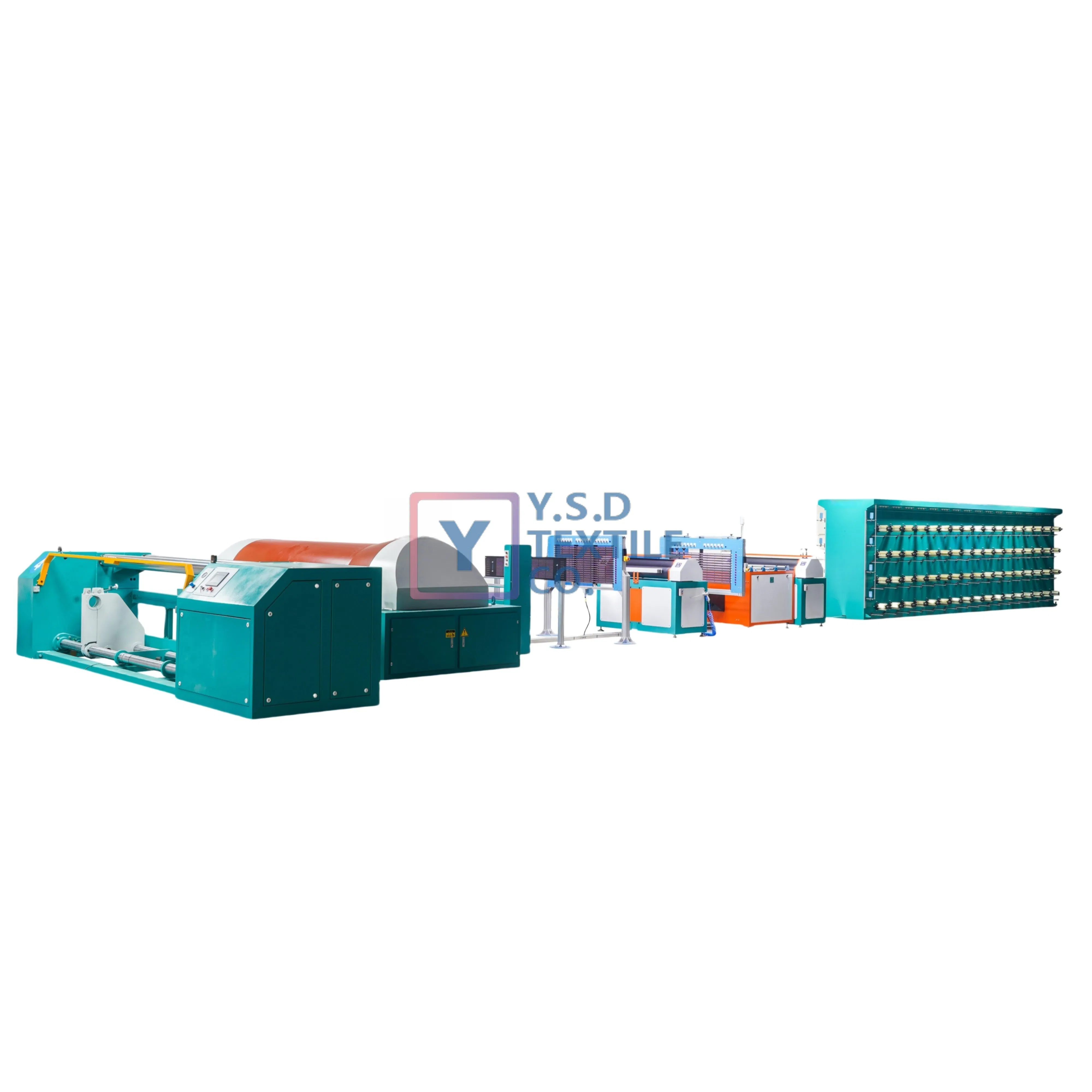 Energy Efficient New Condition Textile Textured Mother Yarn Warping Machine Secional for Making Polyester and Nylon with Core Motor Component