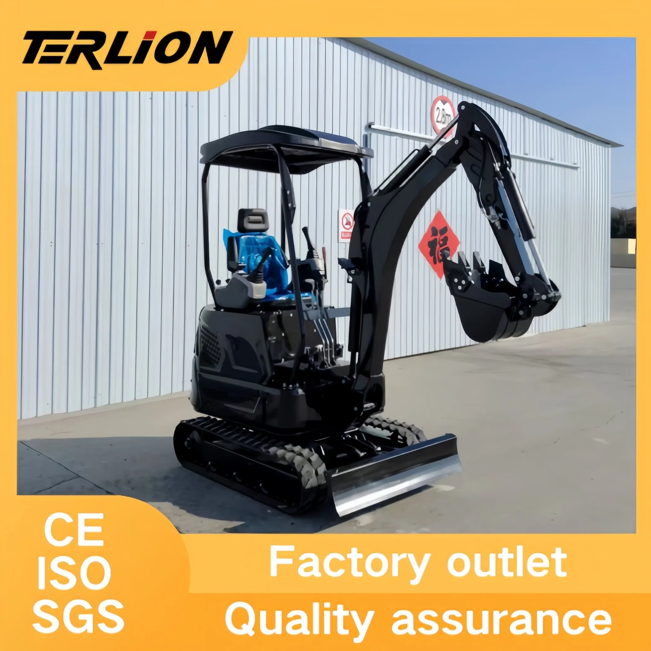 Hydraulic Crawler 1.8 Ton Small Mini Excavator
