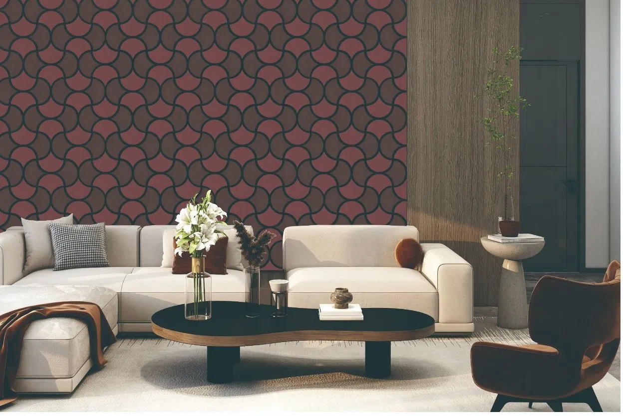 MDF Slatted Wooden Acoustic Soundproof Grooved Panel for Home Hotel Interior Decor