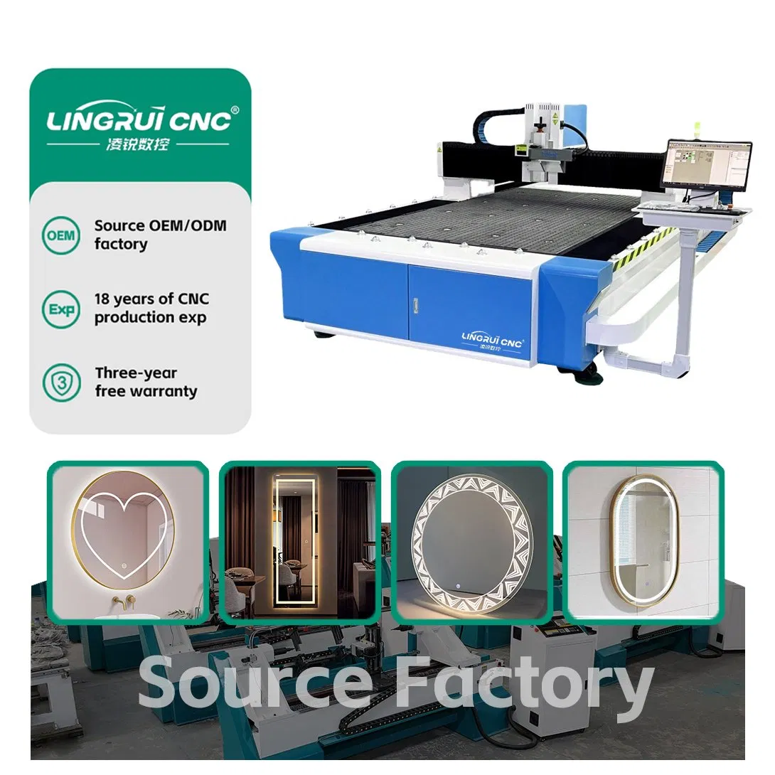 Sandblasting Drilling Holes Removing Paint Glass Mirror Stainless Steel Automatic Laser Engraving Machine