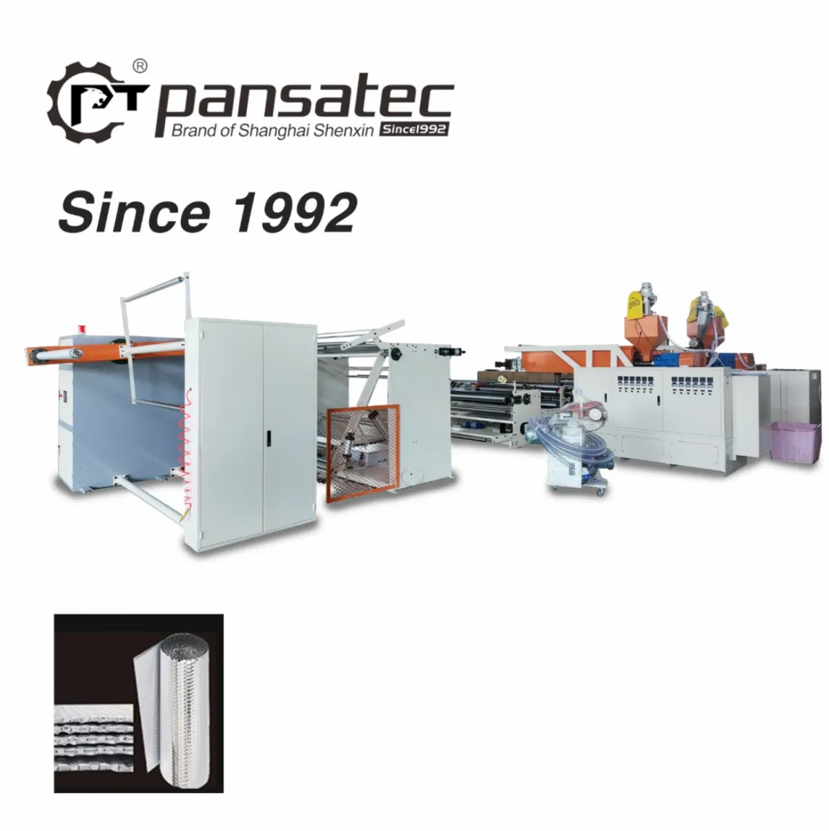 Pansatec High Speed Easy Installation Professional Bubble Film Machine