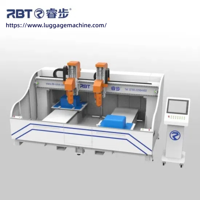 ماكينة ثقب وقص الأمتعة CNC الأوتوماتيكية بالكامل مقاس 20/24/28/32 بوصة