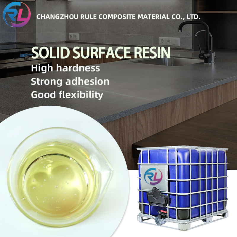 Durable Unsaturated Polyester Solid Surface Resin for Marble, Countertops, Washbasins, Bathtubs