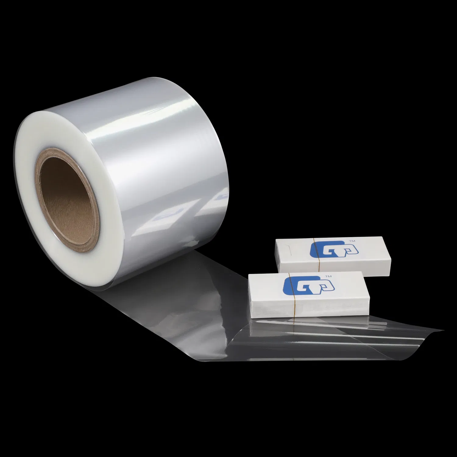 BOPP Cigarette Packaging Film Golden Thread Single Double-Sided Heat Sealing Cigarette Box Packaging Film