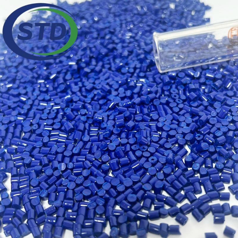 Masterbatch de couleur bleue pour film en PVC, PE, PP, joint d'étanchéité