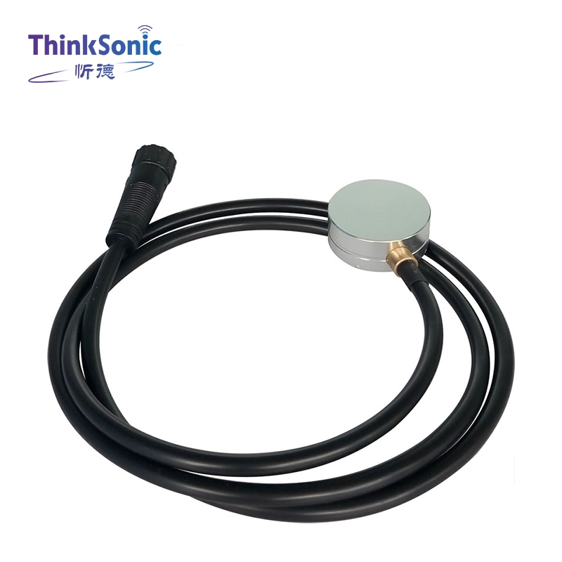 High-Range External-Pasted Drill-Free Ultrasonic Liquid Level Sensor for Oil Tank Trucks