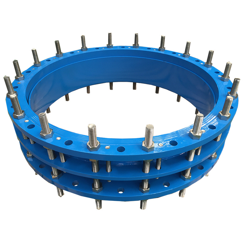 Ruixuan Pipe Quick Coupling Connector Double Flanges Ductile Iron Dismantling Joint