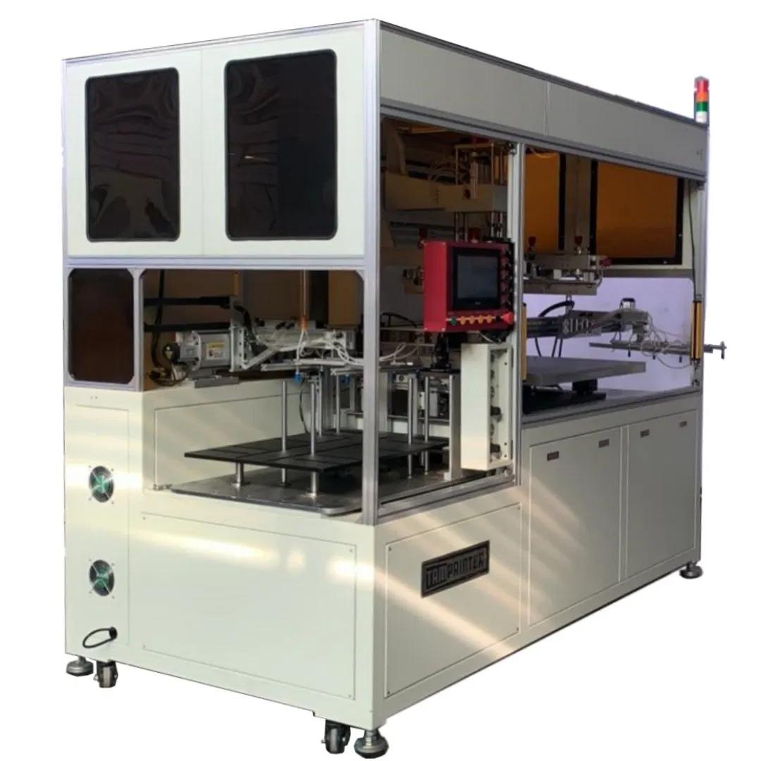 Full-Auto Screen Printer with Top 2 CCD Cameras and a Vision System