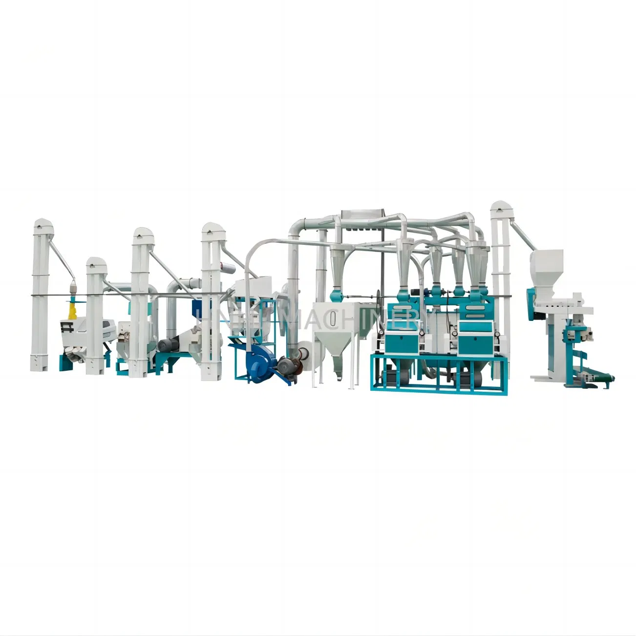10-20 Ton Maize Flour Milling Machine for Uganda Rwanda Zambia Tanzania