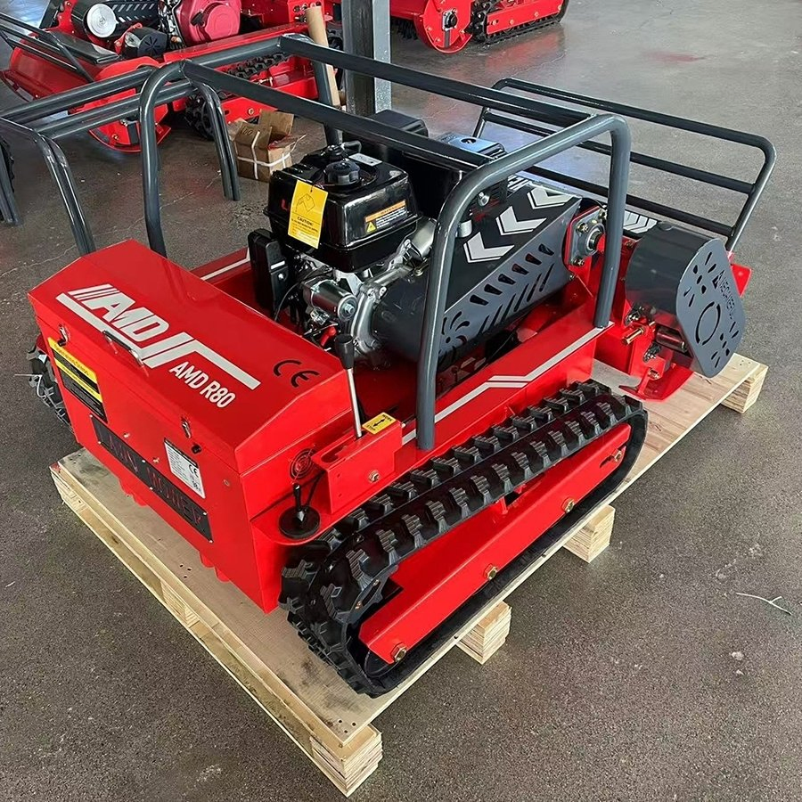 Double 650W Brushless Motor Gasoline Power Lawn Mower