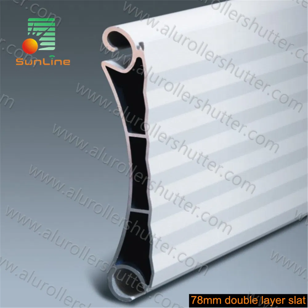 Aluminum Alloy Roller Shutter Profile Slats Window Door Rolling Shutter Accessories