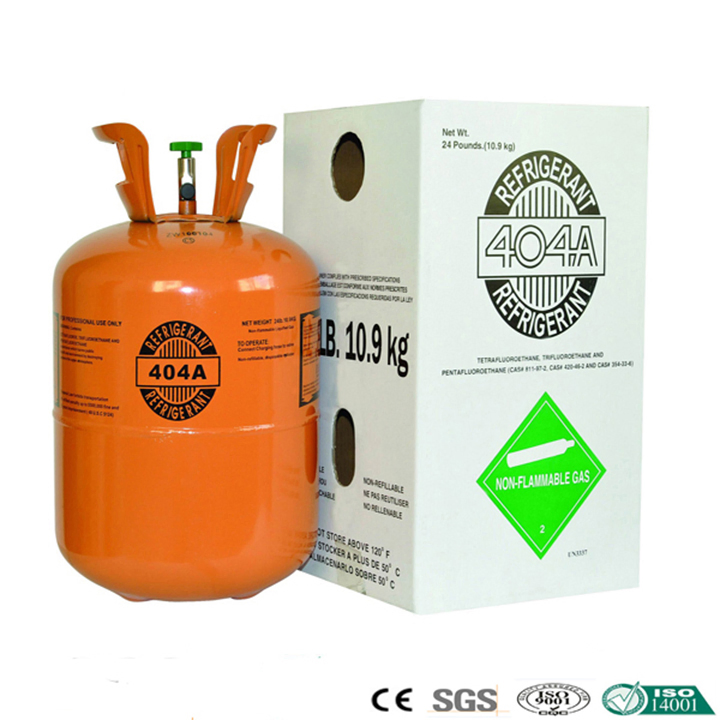 Gas refrigerante R404A 10,9 kg serbatoio ISO 400 L, 800 L, 926 L