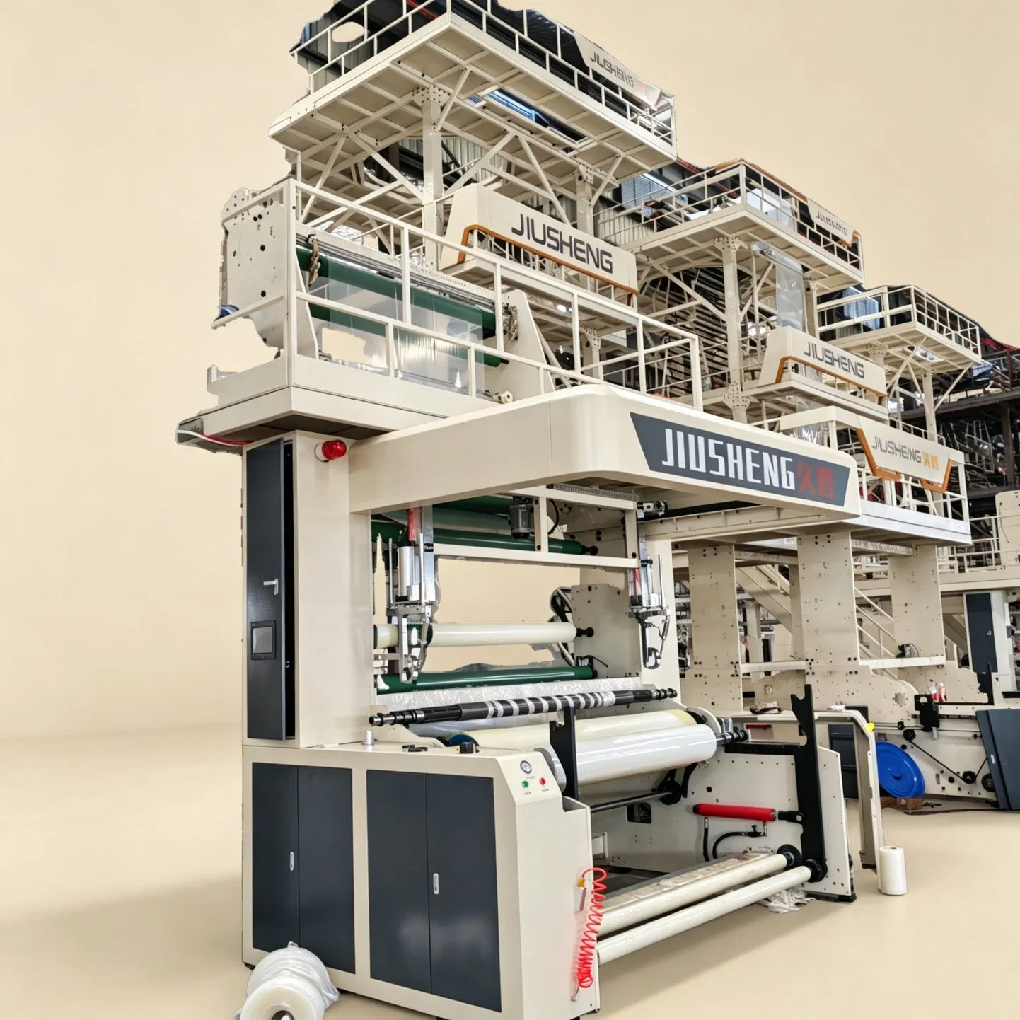 Automatic 9-Layer PE Co-Extrusion Film Blowing Machine