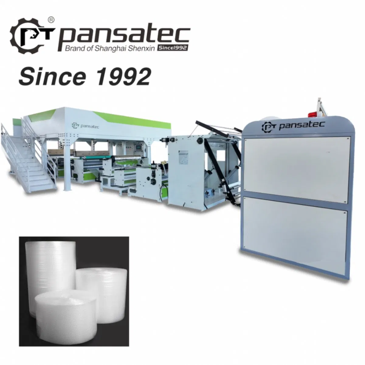 Pansatec 2026 Air Bubble Film Wrap Machine with HDPE