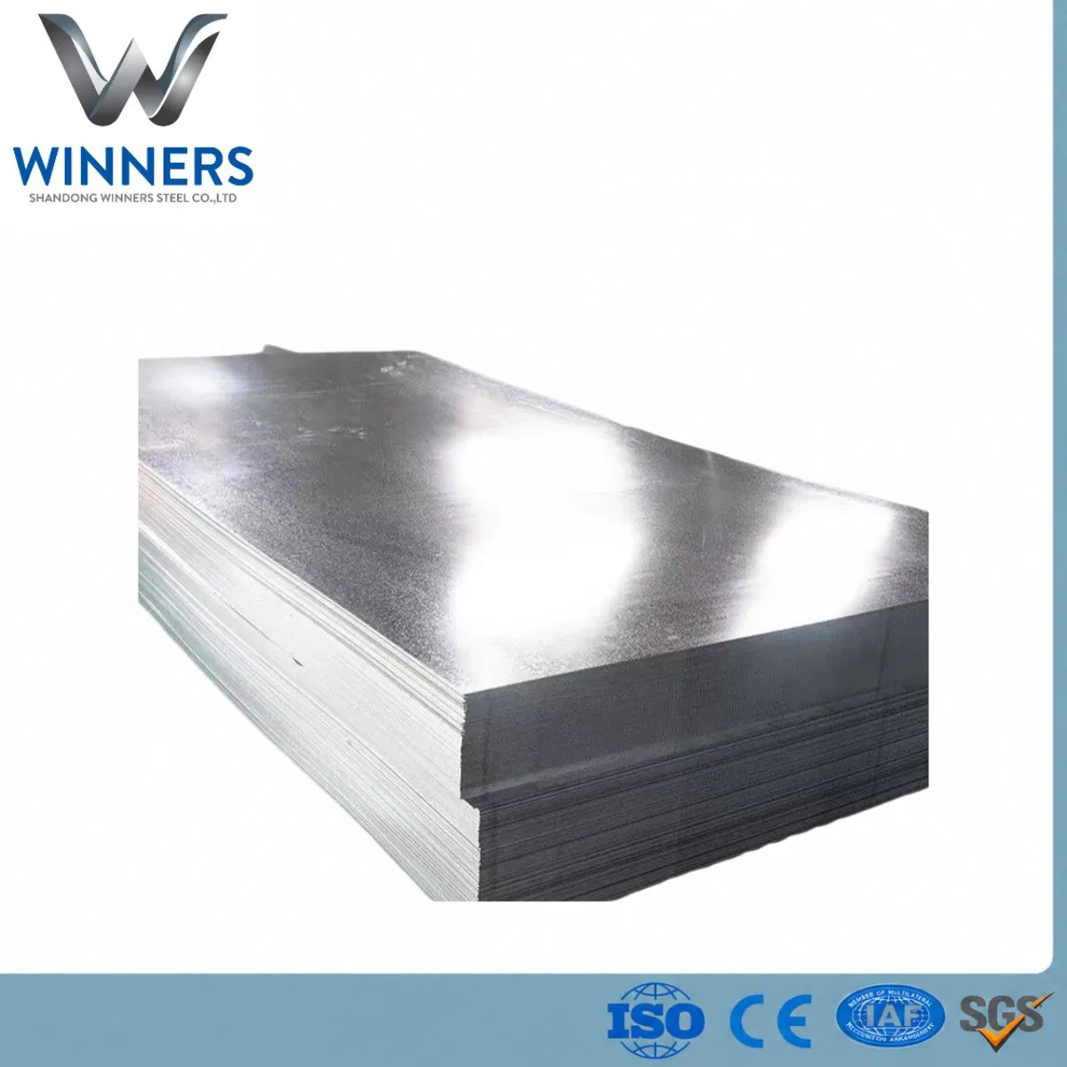 Hot DIP Az60g Galvanized Steel Plate 0.35*850mm SGCC Gi Corrugated Steel Roofing Sheet