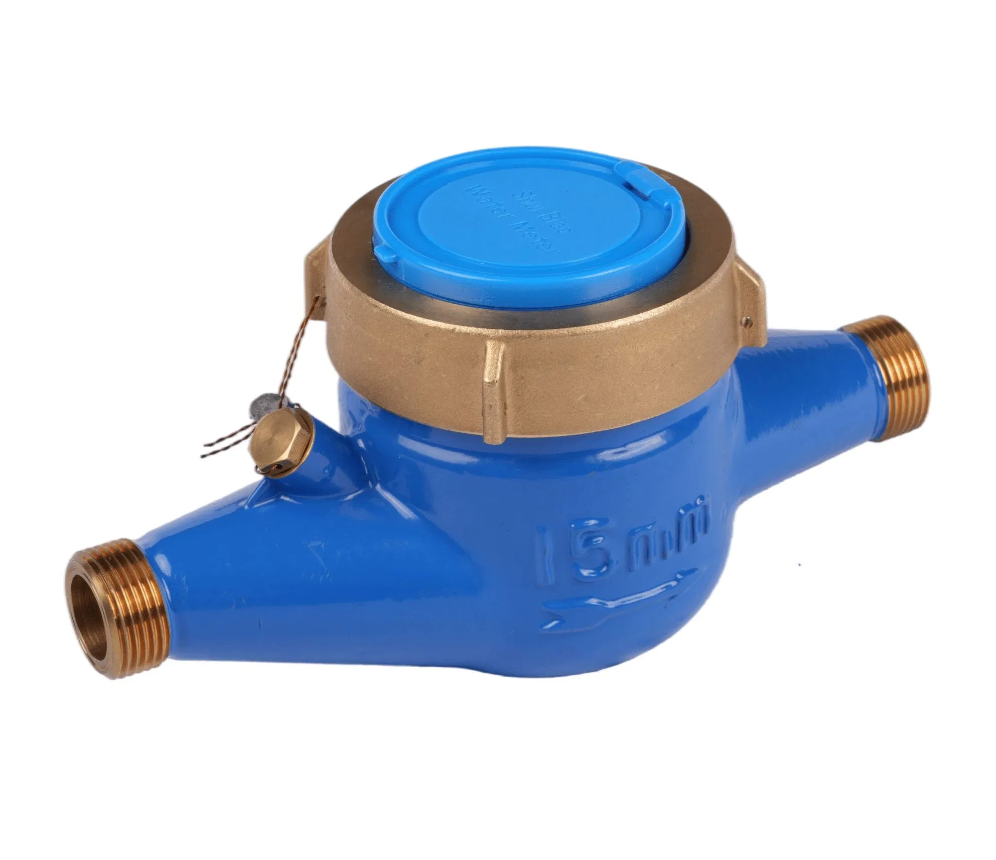 High Precision DN15 Brass Mechanical Water Meter for Global Water Supply