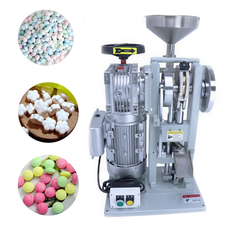 Single Punch Tablet Press Pill Machine Powder Pressing Machine