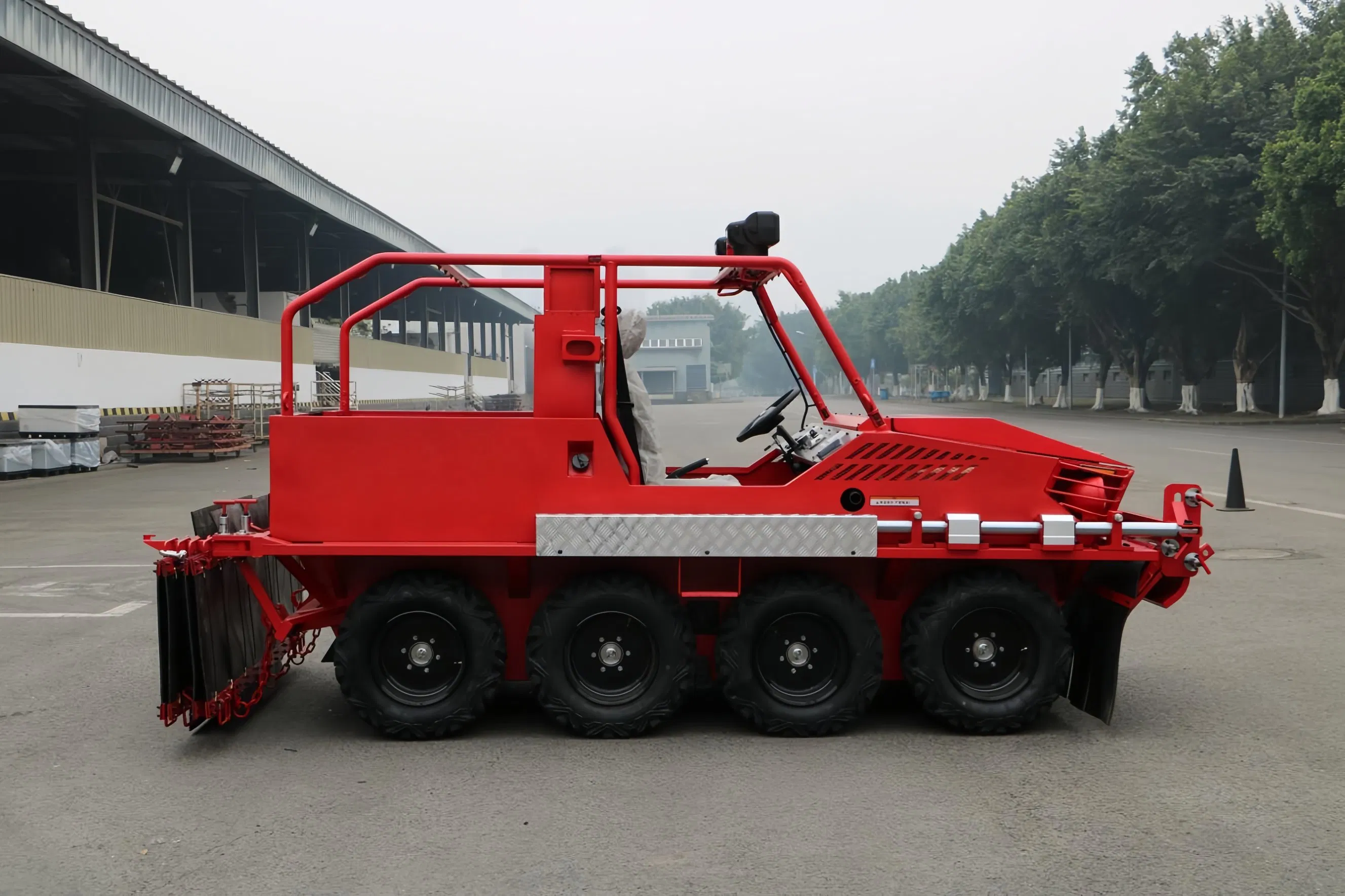 8x8 Amphibious Range Extended Electrical All Terrain Vehicle